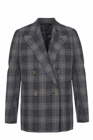 Checked double-breasted blazer, zdjęcie 1 Checked double-breasted blazer od Acne